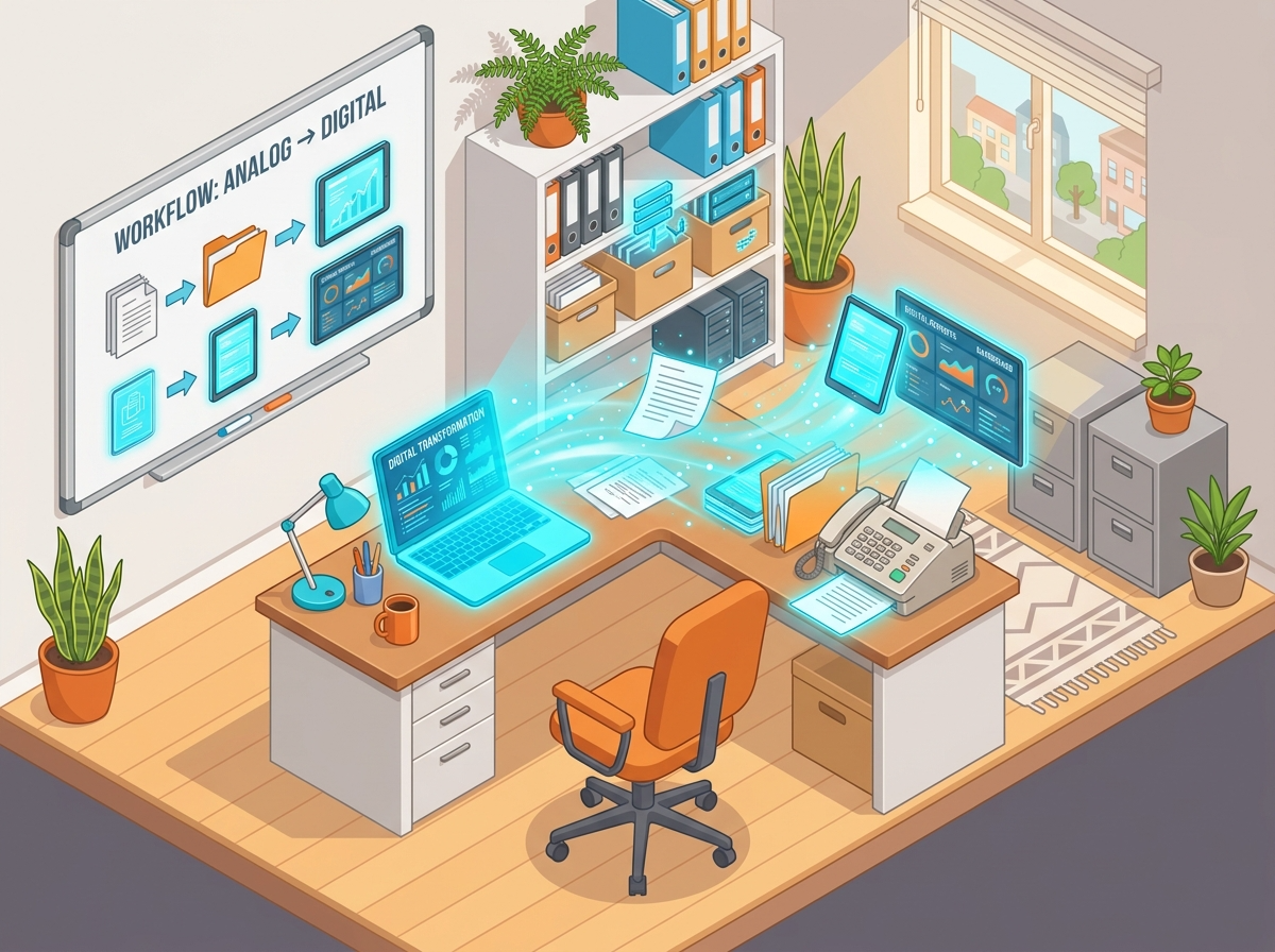 業務のデジタル化イメージ